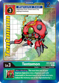 Tentomon (Alternate Art) - EX1-033 - Common