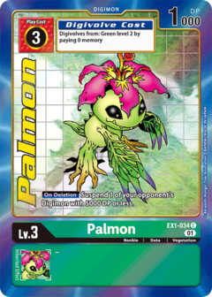 Palmon (Alternate Art) - EX1-034 - Common