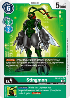 Stingmon - EX1-038 - Common