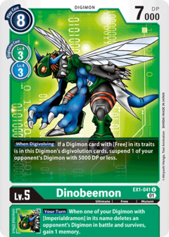 xDinoBeemon - EX1-041 - Uncommon