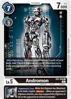 Andromon - EX1-048 - Common