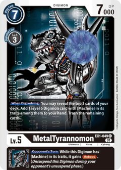 MetalTyrannomon - EX1-049 - Common