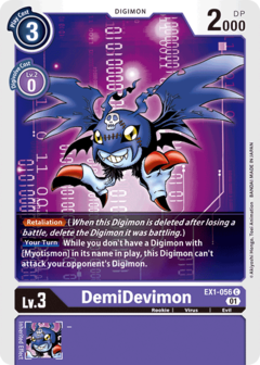 DemiDevimon - EX1-056 - Common