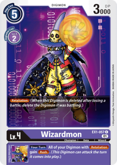 Wizardmon - EX1-057 - Common