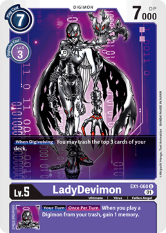 LadyDevimon - EX1-060 - Uncommon