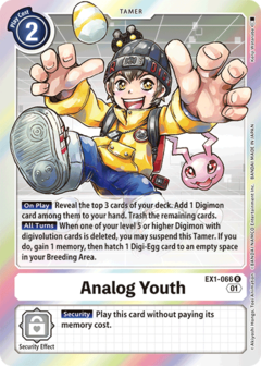 Analog Youth - EX1-066 - Rare