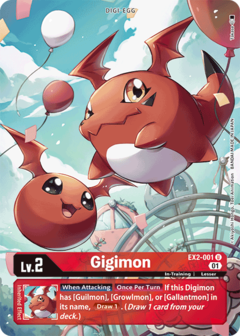 Gigimon (Alternate Art) - EX2-001 - Uncommon