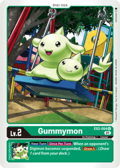 Gummymon - EX2-004 - Uncommon