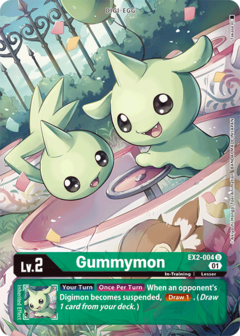 Gummymon (Alternate Art) - EX2-004 - Uncommon