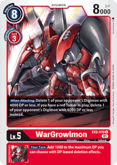 WarGrowlmon - EX2-010 - Uncommon