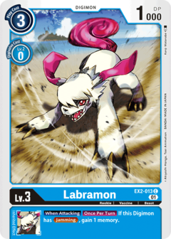 Labramon - EX2-013 - Common