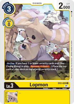 Lopmon - EX2-020 - Common