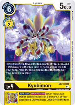 Kyubimon - EX2-021 - Common