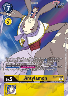 Antylamon (Alternate Art) - EX2-022 - Rare