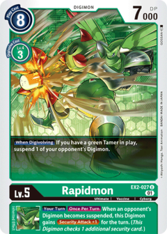 Rapidmon - EX2-027 - Uncommon