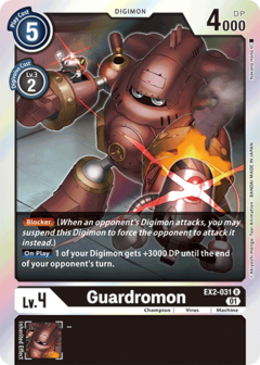 Guardromon - EX2-031 - Rare