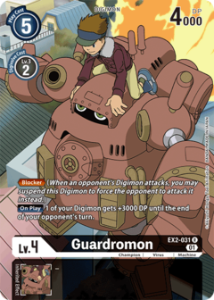 Guardromon (Alternate Art) - EX2-031 - Rare