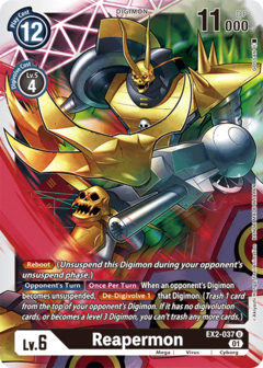 Reapermon - EX2-037 - Uncommon