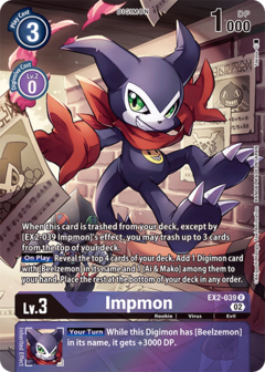 Impmon - EX2-039 - Alternative Art