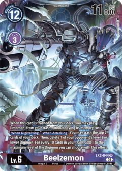 Beelzemon (Alternate Art) - EX2-044 - Super Rare