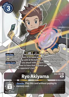 Ryo Akiyama (Alternate Art) - EX2-062 - Rare