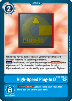 High-Speed Plug-In D - EX2-068 - Common