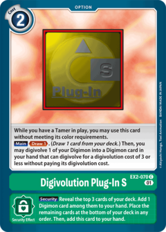 Super Digivolution Plug-In S - EX2-070 - Common