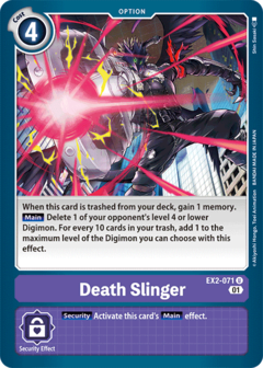 Death Slinger - EX2-071 - Uncommon