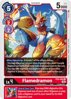 Flamedramon - EX3-008 - Common