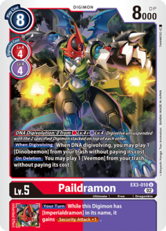 Paildramon - EX3-010 - Uncommon