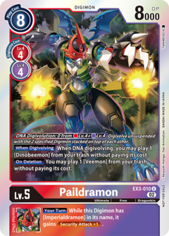 Paildramon - EX3-010 - Box Topper