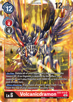 Volcanicdramon - EX3-012 - Super Rare