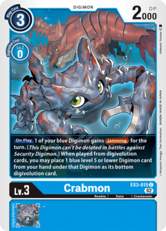 Crabmon - EX3-015 - Common