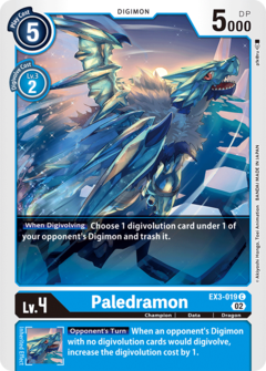 Paledramon - EX3-019 - Common