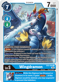 Wingdramon - EX3-020 - Uncommon