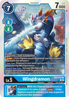 Wingdramon - EX3-020 - Box Topper