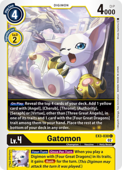 Gatomon - EX3-030 - Common