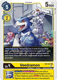 Veedramon - EX3-031 - Uncommon