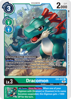 Dracomon - EX3-037 - Uncommon