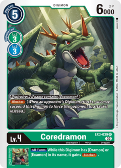 Coredramon - EX3-039 - Uncommon