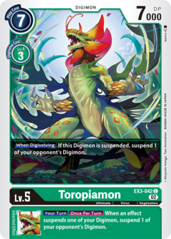 Toropiamon - EX3-042 - Common