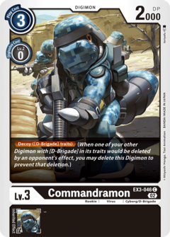 Commandramon - EX3-046 - Common