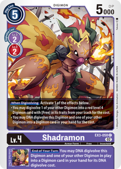 Shadramon - EX3-058 - Common