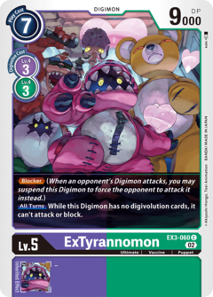 ExTyrannomon - EX3-060 - Common