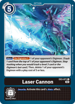 Laser Cannon - EX3-071 - Common