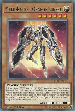 Mekk-Knight Orange Sunset - EXFO-EN016 - Common