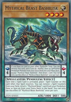 Mythical Beast Bashilisk - EXFO-EN025 - Rare