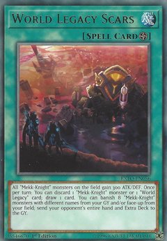 World Legacy Scars - EXFO-EN056 - Rare