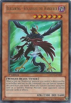 Blackwing - Kogarashi the Wanderer - EXVC-EN009 - Ultra Rare