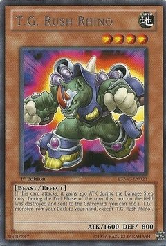 T.G. Rush Rhino - EXVC-EN021 - Rare